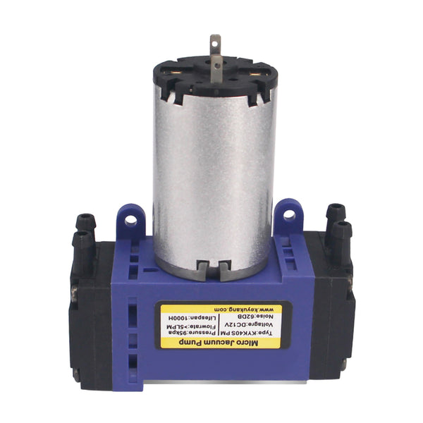 Micro Air Pump 6V/12V/24V 700mmHg 4L/min 40SPM Beauty Instrument Diaphragm Aeration Pump