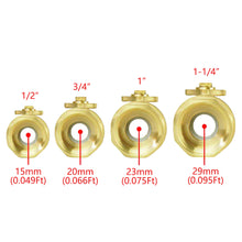 Load image into Gallery viewer, HSH-Flo Brass 2 Way AC110-230V CR305 Electric Motorized Ball Valve 3 Wires Switching Control Valve Auto Return When Power Off
