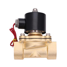 Load image into Gallery viewer, Brass Solenoid Valve Normally Closed/Open 1/8&quot;~2&quot; DC12V/24V/AC110V/220V Direct Acting Diaphragm Type Solenoid Valve
