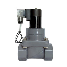 Load image into Gallery viewer, UPVC Solenoid Valve Direct Acting Type DC24V/AC220V 1/2&quot;~2&quot; Anti-corrosion Acid And Alkali Resistance Chemical Industry
