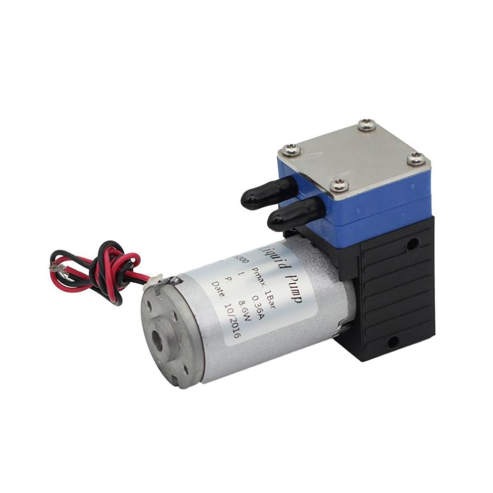 Micro Diaphragm Pump 12V/24V Waste Liquid Sampling Pump Coding Inkjet Printing Pump Corrosion-resistant 300A